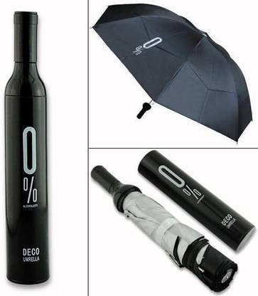 BfsTeckt Mini Pocket Umbrella with Bottle Case – Compact & Lightweight Umbrella