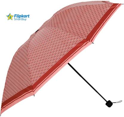 Flipkart SmartBuy 3 Fold Printed Rain and Sun Protective Manual Open Umbrella