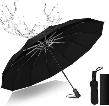av-kjlp Auto Open And 3 Fold For Protection Against Rain Sun&UV Rays with cover Umbrella