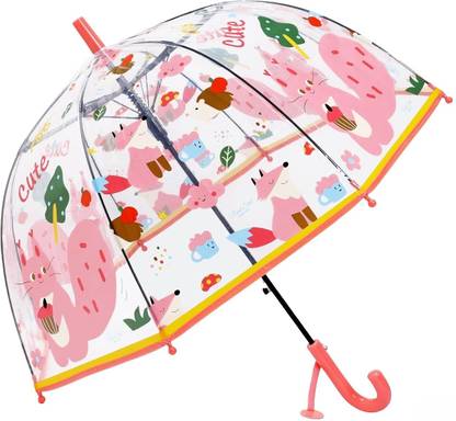 My Party Suppliers Squirrel Print Transparent Umbrella Umbrella