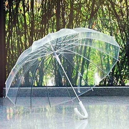 Dumleto Transparent Umbrella (1 Pcs) Umbrella