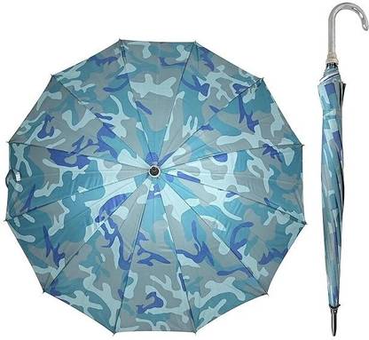 ORENAME Military Print Umbrella Polyester With Strong Long j Handle Umbrella Classic Umbrella
