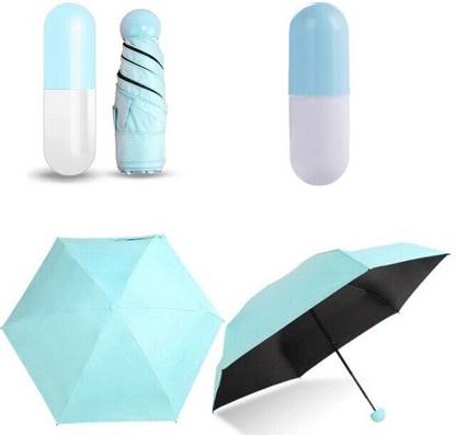 SENTROLITE Foldable Mini Cute Lights and Small Capsule Umbrella Cut Capsul Case umbrella Umbrella