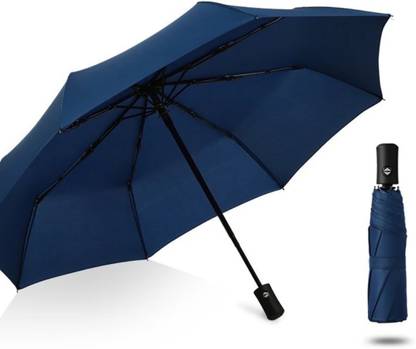 DZX-RE 3 fold Umbrella Double Layer Folding Portable Umbrella Umbrella