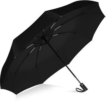 MERLAYN Automatic Open And Close 8-Ribs Umbrella | Safety From Sunlight And Rain - 1Pc Umbrella