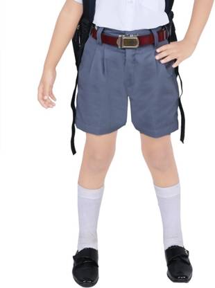 KUPID DRESSES Grey Uniform Short
