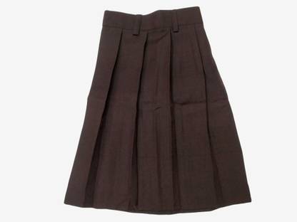 Ninzoo Brown Uniform Skirt