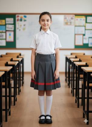 Daster Grey Uniform Skirt