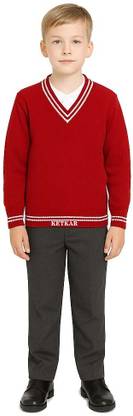 KETKAR Red Uniform Sweater