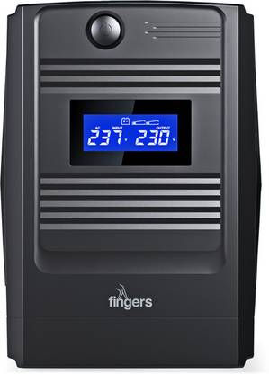 FINGERS FR-1250LCD FR-1250LCD 230 V Line-interactive Tower Model UPS with Overload Protection with Digital Display 4 Outlet Plugs