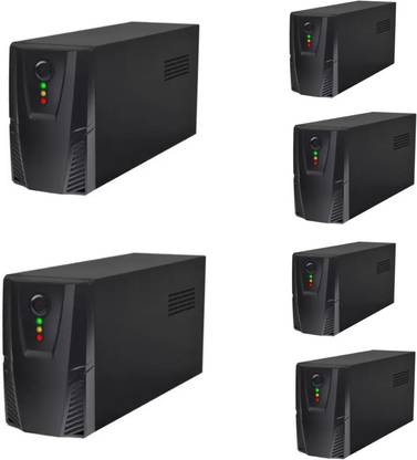 FIECOR CPU 300 V Line-interactive Rack-mount Model UPS with Digital Display 5 Outlet Plugs