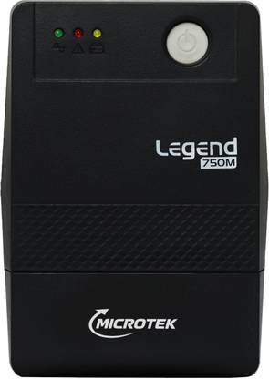 Microtek Legend 750M 230 V Line-interactive Tower Model UPS with Overload Protection 3 Outlet Plugs