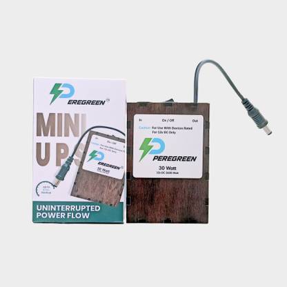 PEREGREEN MINIUPS12 12 V Offline/Standby Rack-mount Model UPS with Overload Protection 1 Outlet Plugs