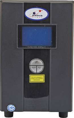 IONTECH POWER 1 KVA ONLINE UPS WITH 26AH BATTERY 3 NOS IP1101L03-26 230 V Online/double-conversion Rack-mount Model UPS with Overload Protection with Digital Display 4 Outlet Plugs
