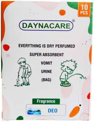 saifcare 10 Bags Vomit Bag in one pack(750 ml White) Vomit Bag