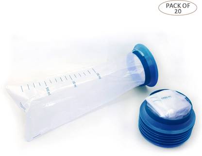 TurtleGrip Pack of 20 Disposable Plastic Vomit Bag