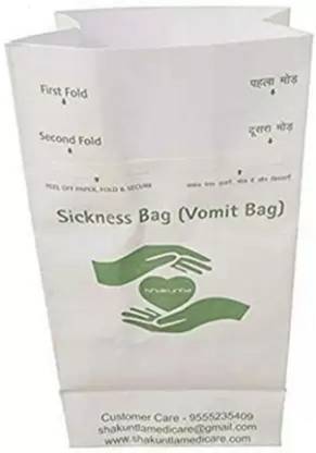 Shakuntla 10 Vomit Bag Clear Vomit Bag Vomit Bag