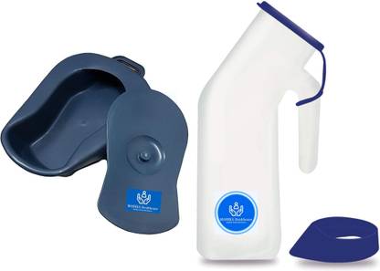 MAHIKA Healthcare Bed Pan combination with Urine Pot for both Male and Female Urine Pot