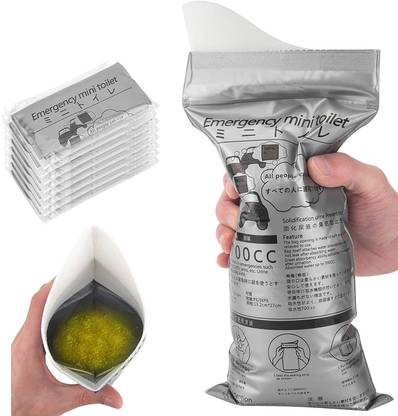 FEDORA EMPIRE Disposable Urine Emergency Portable Toilet Vomit Camping Pee Bag for Travel Vomit Bag