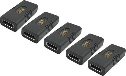MX USB Type-C Female to USB Type-C Female Adapter (Pack Of 5) -4083 USB Adapter