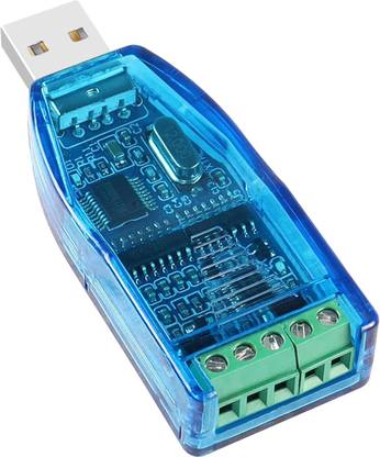 वायर्डकॉम USB to RS485 Serial Adapter, CH340/341, 5 Pin RS-485 Converter USB एडाप्टर