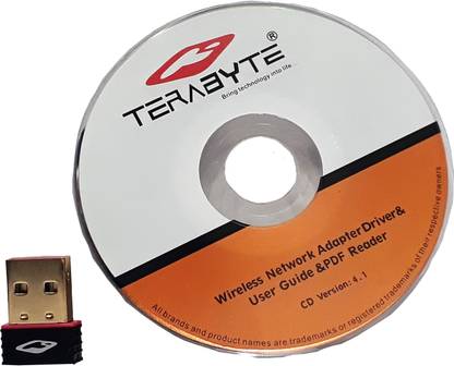 TERABYTE 950Mbps Mini WiFi Dongle Receiver USB Adapter Wifi Wireless Lan Card 802.11n/G/B USB Adapter