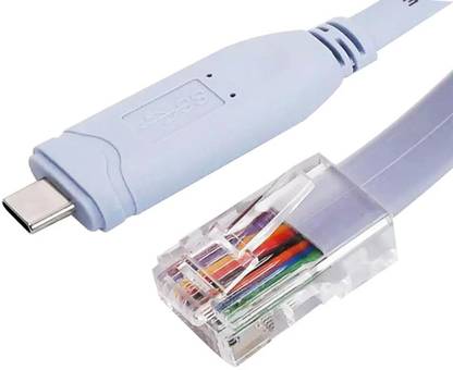 RyzCare USB Type C to RJ45 Network Equipment Console Cable USB Adapter