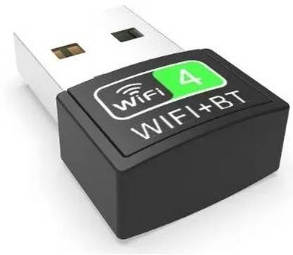 TECHGEAR 2 in 1 Bluetooth Wifi Dongle Wireless Network Card Dongle for PC USB Adapter USB Adapter