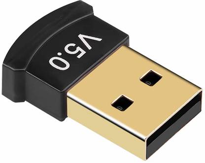 VOOCME USB Bluetooth 5.0 Dongle Receiver,Bluetooth Adapter for PC Windows 8/7/Vista/XP USB Adapter