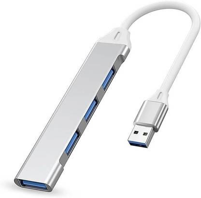 WEFLY USB Hub, 4 Port USB 3.0 Hub USB Adapter