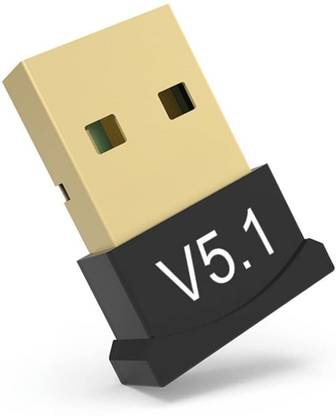 Espouse USB Bluetooth 5.1V Adapter Support Windows-7,8,10,11/Vista/XP,Mac,Linux USB Adapter