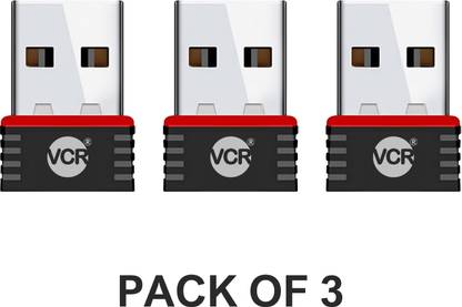 VCR Wifi Receiver Adapter for PC, 3 Units of 950 Mbps Wireless Network Adapter USB Adapter