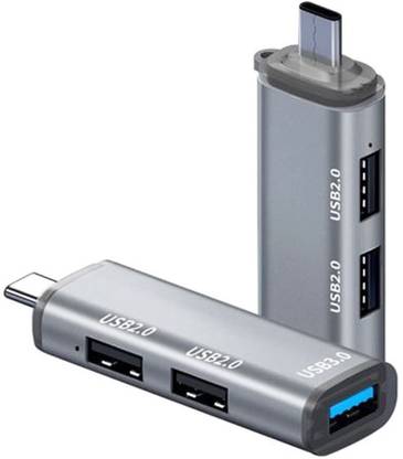 LipiWorld Type C to 3 Port USB HUB USB C to USB 3.0 HUB for iMac Pro, MacBook Notebook PC USB Adapter
