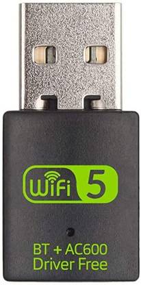 Verilux 5G Dongle Adapter USB WiFi Bluetooth Adapter for PC, Desktop, Laptop Dual Band USB Adapter