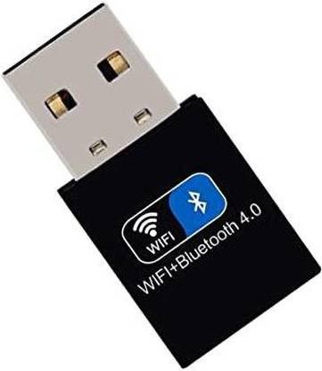 avtrons 2 in 1 USB WiFi/Bluetooth 4.2 Adapter, 150Mbps Band 2.4 Ghz Wireless USB Adapter
