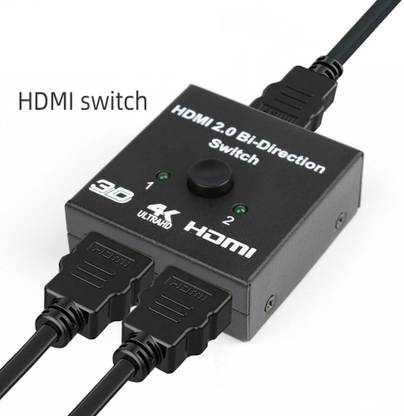 BALRAMA  TV-out Cable 1x2 or 2x1 Out HDMI Switch Bi-directional TV Switch Switcher Cable Splitter Hub
