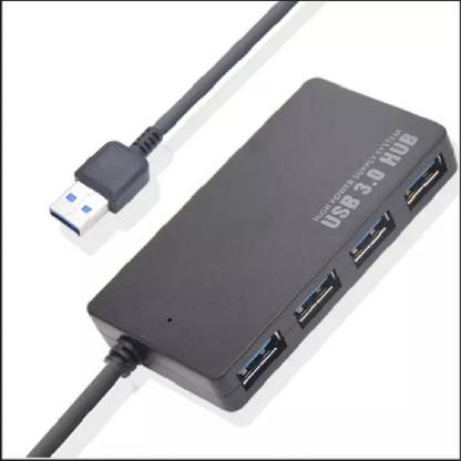TERABYTE USB hub 3.0 Super Speed 4 Port Compatible for PC, Pen drive, Mouse, Keyboards 5 Gbps High Power 3.0 USB Hub