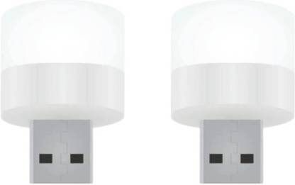 BZILO New USB MINI BULB LIGHT WITH CONNECT ALL MOBILE WALL CHARGER(PACK OF 2) Led Light 2 Laptop Accessory