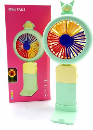 GL Plus L F-01 3-Speed, Mini Handheld Fan ,USB Rechargeable USB Fan