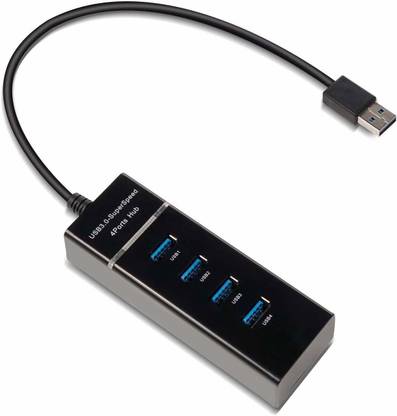 ZOKMOB Best Selling 4 Port USB HUB Super Speed 3.0 High-Speed Multiport Slim USB Hub3.0 Multiport USB Hub Compatible with Pendrive, Mouse, Keyboards, Tablet, PC, Laptop USB Hub