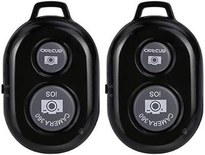 WRADER Wireless Bluetooth Remote Shutter for Photo and Selfie for Android & iOS Phones Photo Remote Shutter for Camera and Smartphone Wireless Remote Controller Bluetooth