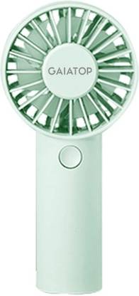 Gaiatop Mini Handheld Fan, Powerful 3 Speed Personal Portable Fan Rechargeable Hand Fan Small Electric Fan for Makeup Travel Camp Shopping USB Fan USB Fan