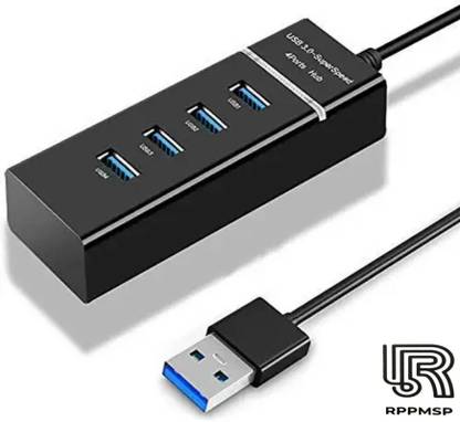 RPPMSP USB HUB 4 Port 3.0 High-Speed Portable Mini-Hub 3.0 Super Speed R-16 H-50 USB Hub
