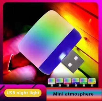 TECHGEAR 7 Color Changing USB RGB Light LED RGB Lamp for Small Rooms Home Decor Bedroom 7 Color Changing USB RGB Light LED RGB Lamp for Small Rooms Home Decor Bedroom Led Light