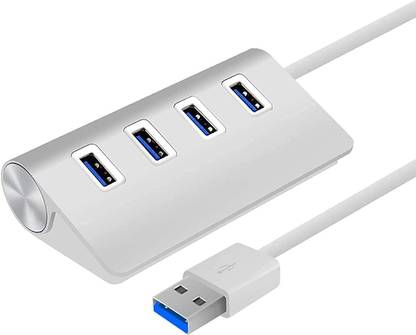 coolcold USB 3.0 4 Port Hub USB Hub 3.0 High Speed Data Transfer For PC, Laptop, Macbook Etc. USB Hub