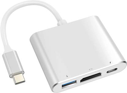 sounce USB C to HDMI Adapter Multiport AV Converter with 4K HDMI Output Fast Charging USD3.0 Fasting Charging Port Compatible for Any HDMI Monitor Like TV, Projector HDMI Connector