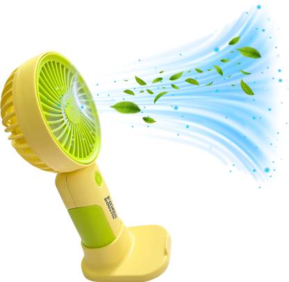 WOYR Premium Quality Rechargeable Portable Mini Fan with 3 Speeds|Small Fan USB Rechargeable Fan Rechargeable Fan