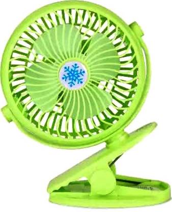 SPERO 3 Speeds Clip on Fan Clipped Fan Plug In 360°Rotate Personal Cooling Fan USB Charging Fan | Multi-Clip Function| Rechargeable Fan Portable Clip Fan USB Fan
