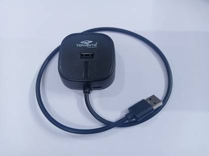 TERABYTE 4 Port USB HUB 3.0 High-Speed Dock Portable Data Compatible for USB Any Device TB 4120 USB Hub