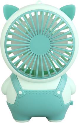 24 ENERGY Mini Cute USB Handheld & Desk Fan - Green MiniSwift USB Fan
